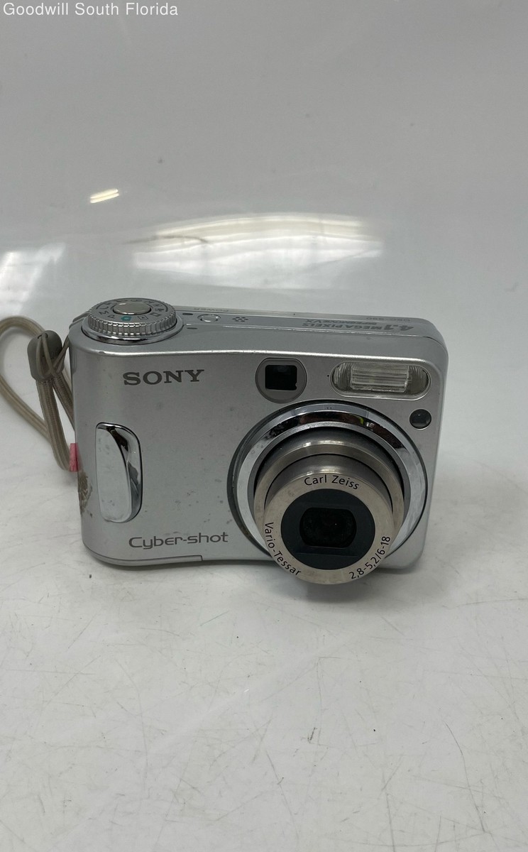 Sony Cyber-shot DSC-S90 4.1MP Digital Camera - Silver for