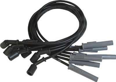 MSD 32823 Black 8.5mm Super Conductor Spark Plug Wire Set, Black, 8 Set