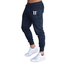 Mens Joggers Running Trousers Sports Sweatpants Training Gym Pants Fleece UK
