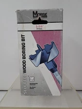 MK MORSE 3-5/8"  Self Feed Bit w/replacement Feed Screw NOS