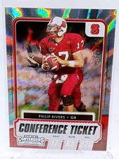 2021 Panini Contenders Draft Picks Philip Rivers Conference Ticket #/199 #10