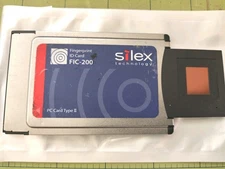 SILEX TECHNOLOGY AMERICA, INC FIC-200 FINGERPRINT SCANNER, PC CARD TYPE II