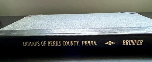 1881 Indians of Berks County, Pa. by D. B. Brunner, Hardbound 1st Ed. Illustrat. - Picture 2 of 6