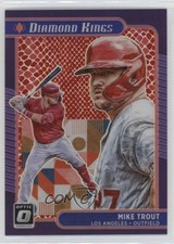 2021 Panini Donruss Optic Diamond Kings Red Dragon Prizm /110 Mike Trout 1p03