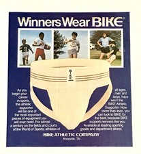 1982 BIKE Athletic Supporter Jock Strap Under...