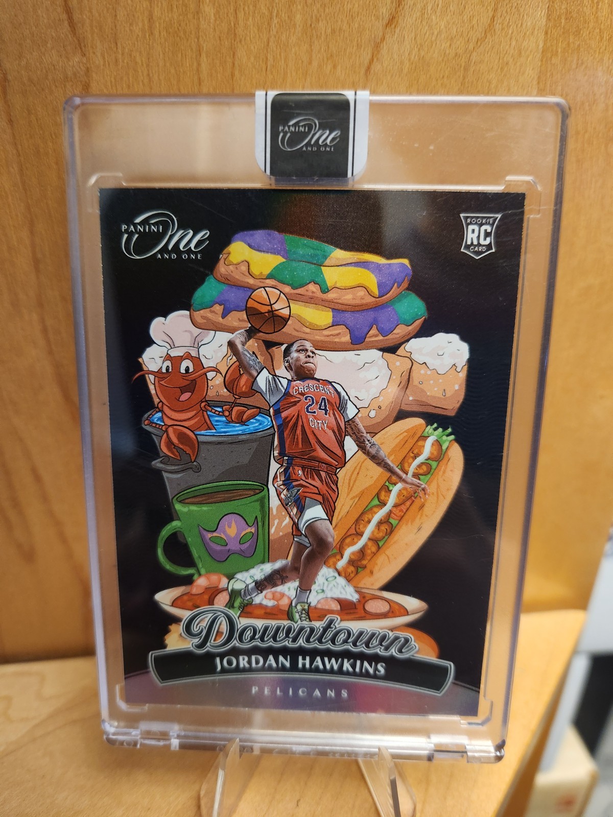 2023-24 Panini One And One Jordan Hawkins #19 RC Rookie Downtown Case Hit SSP