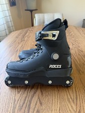 Roces Mens M12 UFS Aggressive Street Italian Inline Skates Black 101183 00001