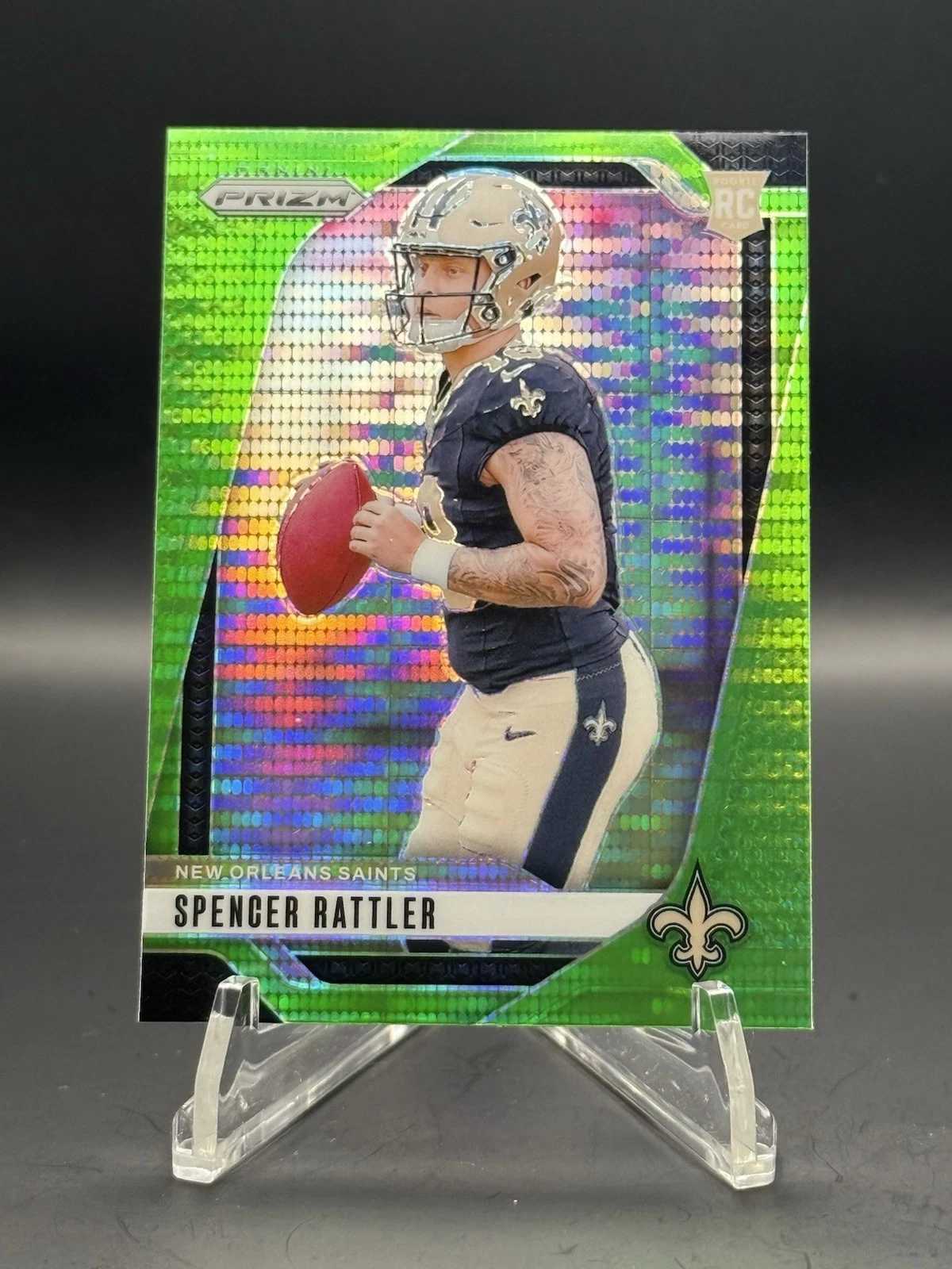 Spencer Rattler trading card