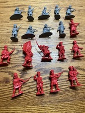 Scottish Regiment Vintage Toy Soldiers Military Battlefield War Set 19pc