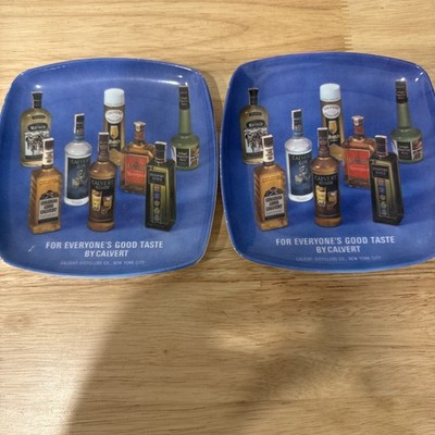 Calvert Distillers 5.5'' Tray For Everyone's Good Taste By Calvert Set Of Two