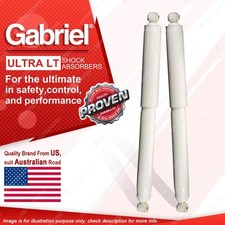2 x Rear Gabriel Ultra LT Shock Absorbers for Chevrolet Silverado 1500 2500 3500