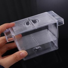 Fish Isolation Box Acrylic Hatchery Fish Breeding Box Aquarium Breeder Box UK