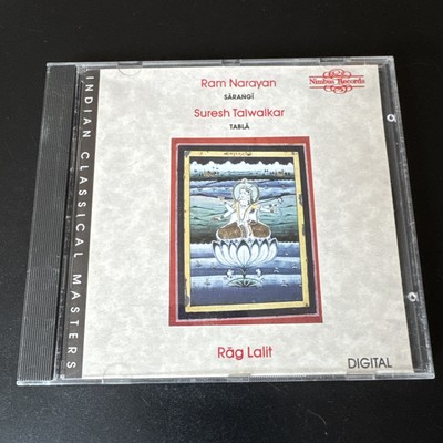 Ram Narayan Sarangi Suresh Talwalkar Tabla - Rag Lalit (CD, 1989) Nimbus Records