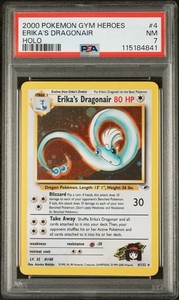 Erika's Dragonair 4/132 Gym Heroes Holo Rare