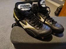 Mizuno Vintage 1990s All Blacks Size 11 Rugby Boots Very Rare