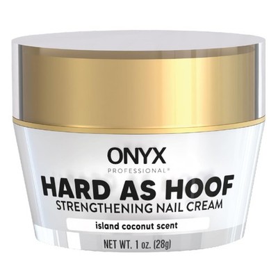 Onyx Professional Hard as Hoof Nail Strengthening Cream 1 oz Coconut
