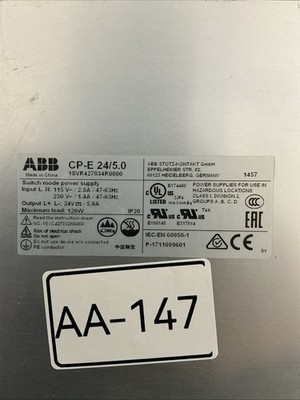 ABB CP-E 24/5.0 Power Supply AA-147