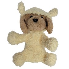 Vintage Gund Silly Surprises Puppy Dog Sheep Costume Plush Brown Bean Bag 5.5"
