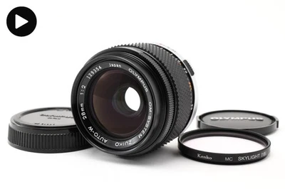 Modèle tardif [Top MINT] Objectif Olympus OM-System Zuiko Auto-W 28 mm f/2... - Photo 1/4