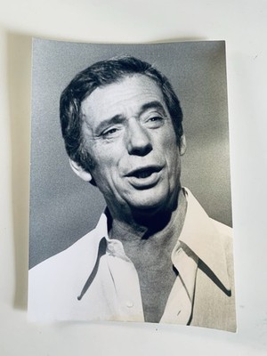 YVES MONTAND - Original press photo 13x18cm
