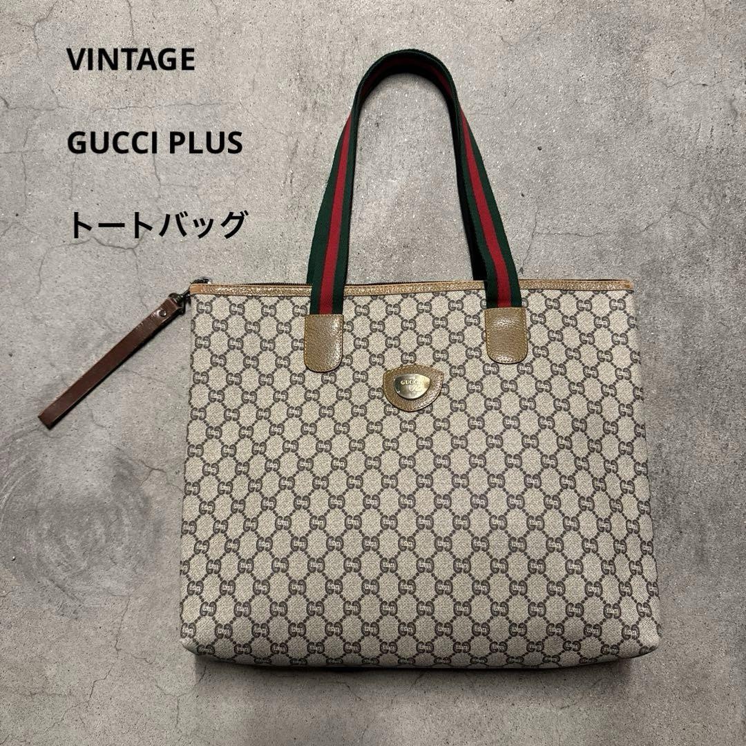 Gucci Sherry Line Tote Bag in Brown M4_0808
