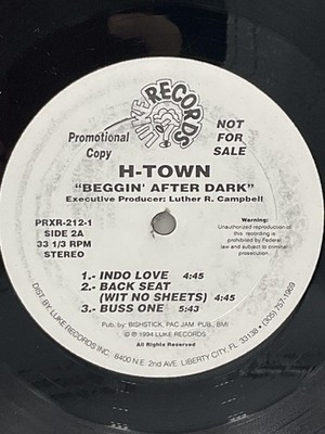 Vintage H-Town Beggin' After Dark 12