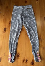 Girls' Matilda Jane Polka Dot Ruffle Button Leggings Size 8