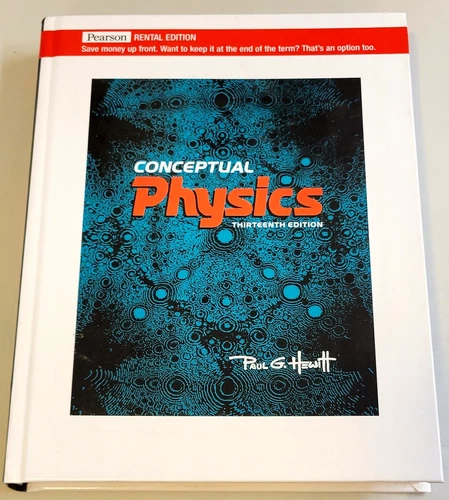 CONCEPTUAL PHYSICS (Paul Hewitt, 13th/Thirteenth Edition) HARDCOVER HC TEXT BOOK