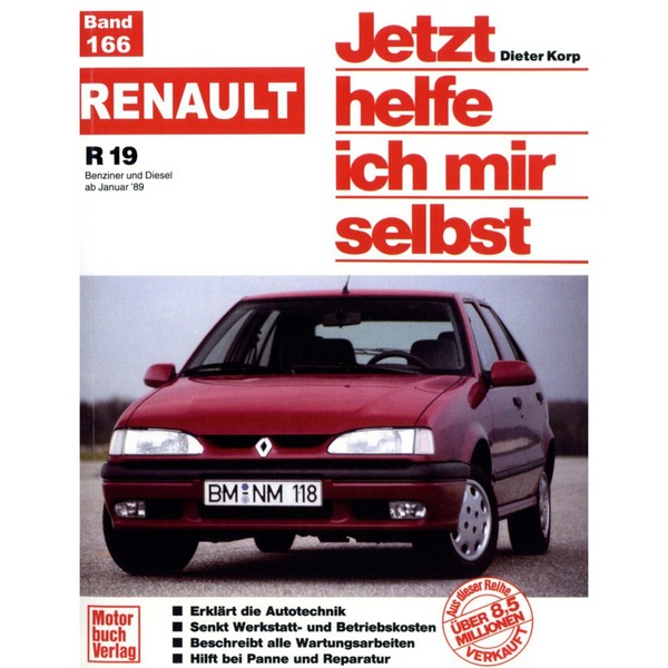 Renault R19 Typ B53 C53 1989-1996 Jetzt Helfe Ich Mir Selbst Reparaturhandbuch-image