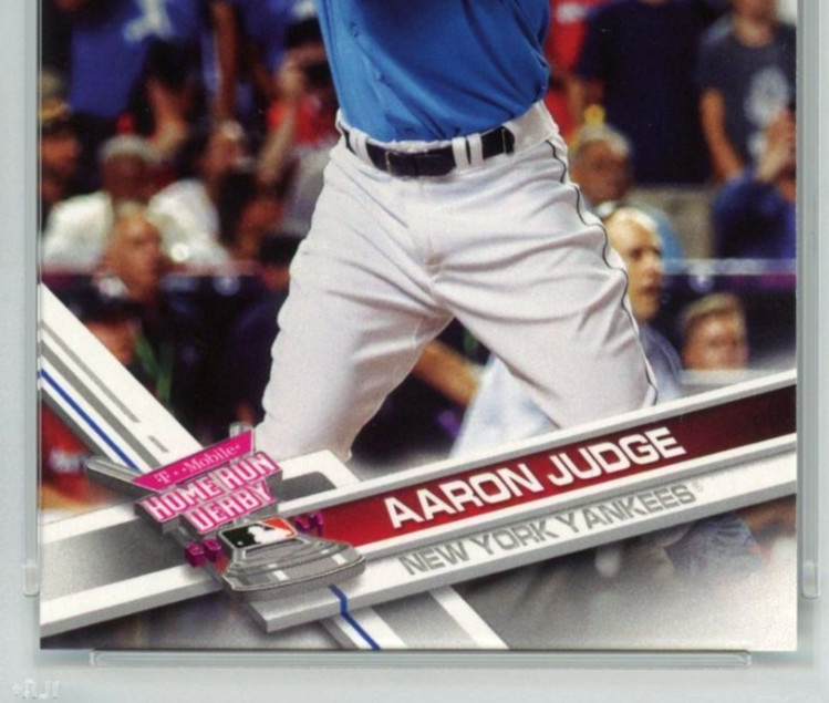 Aaron Judge 2017 Topps Update #US1 PSA 7 NM view 4
