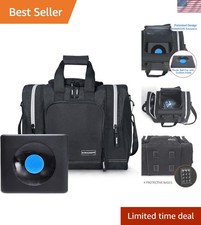 Bowling Ball Tote - Holds 1 Ball  Size 14 Shoes, Adjustable Straps