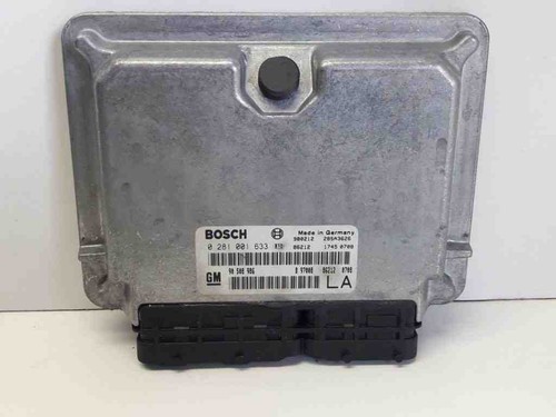 OPEL VECTRA C Motorsteuergerät ECU 0281001633 2.00 Diesel 74kw 1998 31296516