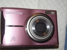 OLYMPUS FE-46 12 MEGAPIXEL DIGITLA STILL CAMERA, PINK