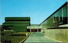 Corning Glass Center New York Ny Steuben Factory Pyrex Glass Bridge Postcard