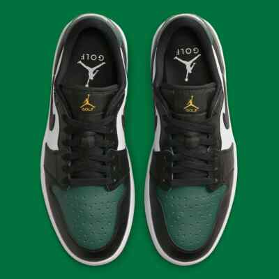 シューズ(男性用) Nike Air Jordan 1 Low Golf \"Noble Green\" Nike AIR JORDAN 1 Low G Men's Golf Shoes White Noble Green