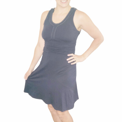 green emerald velvet dress Jenni Kayne Women's Rib Tank Top Dress - Blue main image 0