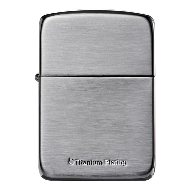 ZIPPO 1941 satin TITANIUM BKS Silver lighter | eBay