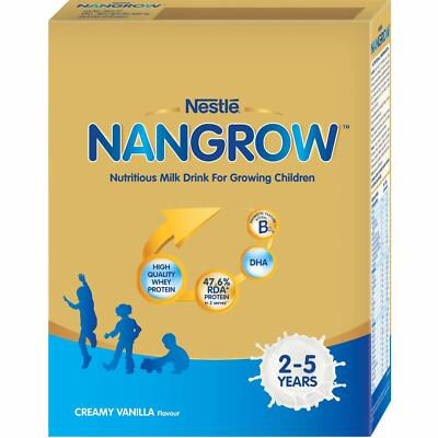 Nestle NANGROW Nutritious Milk Drink for Children (2-5 years)  Vanilla, 400gm