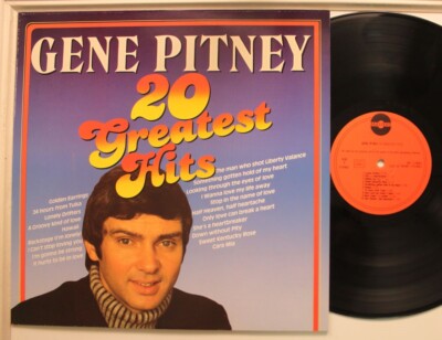 Gene Pitney (French Import) Lp 20 Greatest Hits On Mastr - Vg++ / Vg++ Or Better
