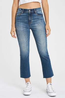 Daze Shy Girl in Snooze High Rise Crop Flare Women's Jeans