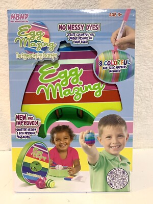 Magic Egg - The Magic Easter Egg Decorator 8 Colorful Non Toxic Markers