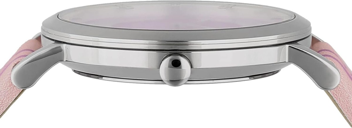 Versace New Generation Pink Dial Quartz Swiss Watch VE3M00122