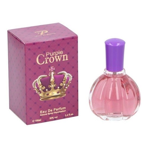Purple Crown Woman's Perfume Eau De Parfum 100ml Spray Fragrance Gift for Her - Picture 2 of 7