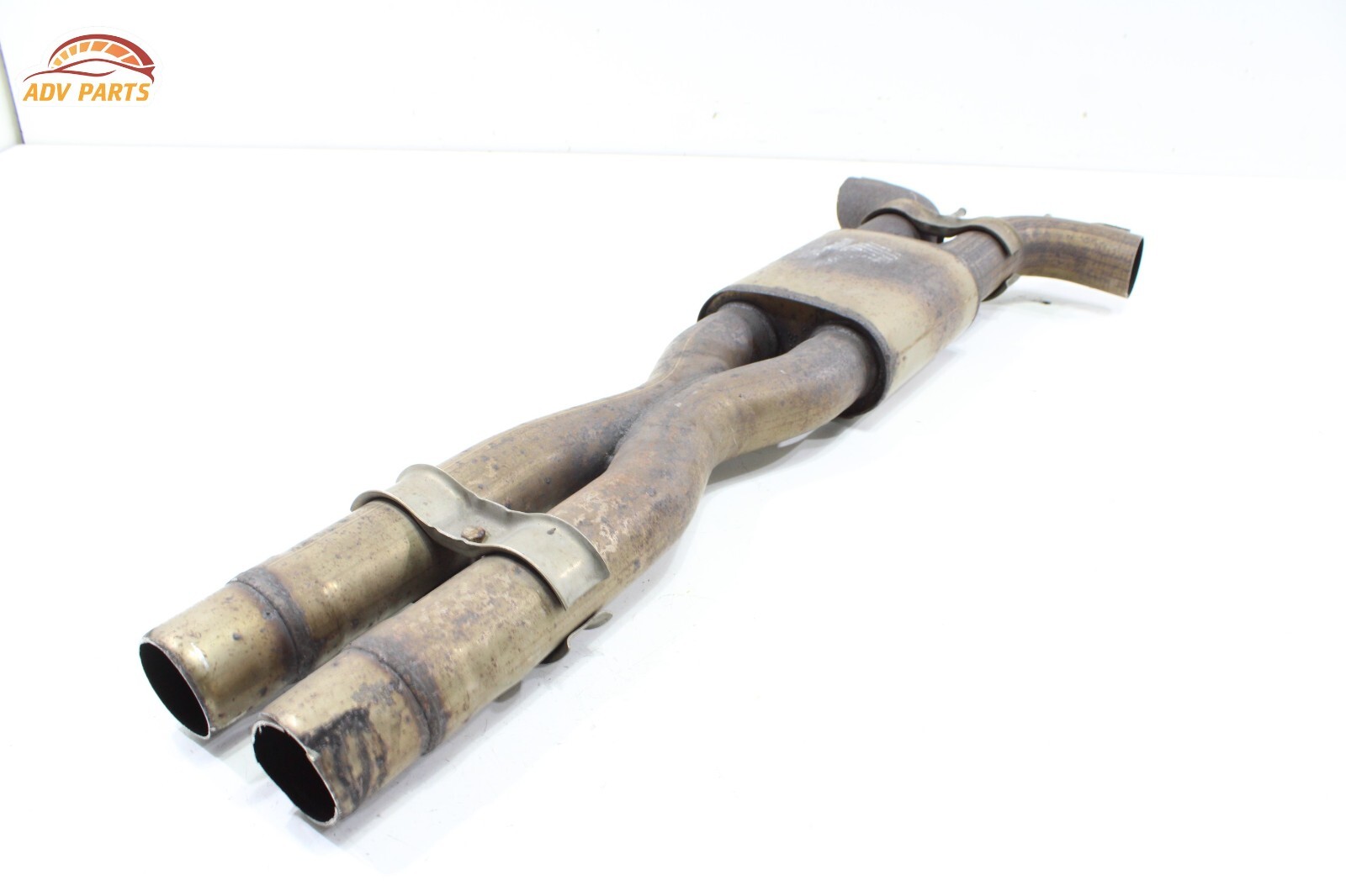 2014-2024 MASERATI GHIBLI 3.0L EXHAUST CENTER MUFFLER RESONATOR PIPE OEM -CUT-