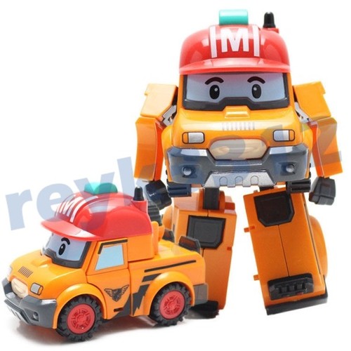 Robocar Poli Transformers Robot Figür Amber