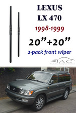 For Lexus LX470 1998-1999 20"+20" Front Windshield Wiper Blade 2 Pack
