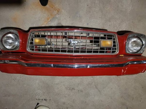 1975 - 1978 Mustang 2 II Grille, Header Panel, Front Bumper, Side ...