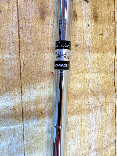 ADAMS GOLF CLASSIC II TOM WASTON SAND WEDGE 56°-11° RH IRON STEEL 35.5" ⛳EUC⛳ - Picture 8 of 10