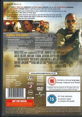 The Kingdom (2007) DVD, Jamie Foxx, Chris Cooper [Region 2