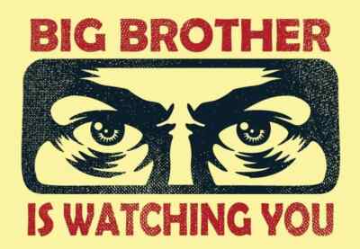 George Orwell 1984 Book BIG BROTHER IS WATCHING YOU Photo Picture Poster 16x24